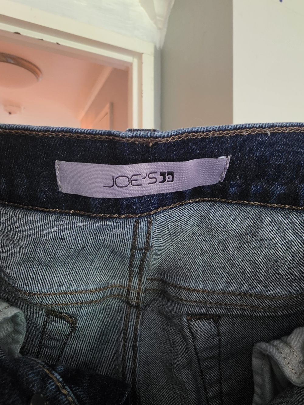 Joe's Jeans Indigo Blue Mid-Rise Denim Jeans